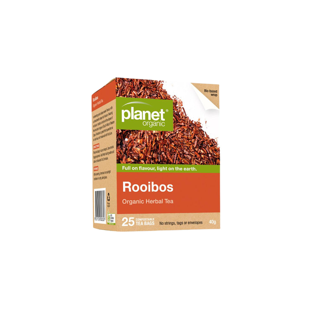 Organic Rooibos Tea Planet Organic 25 Tea Bags
