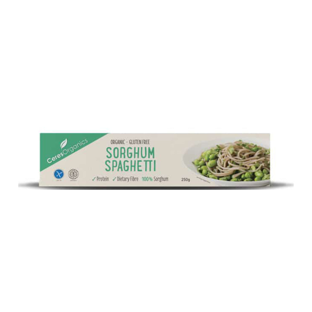 Organic Sorghum Spaghetti Ceres Organics 250g