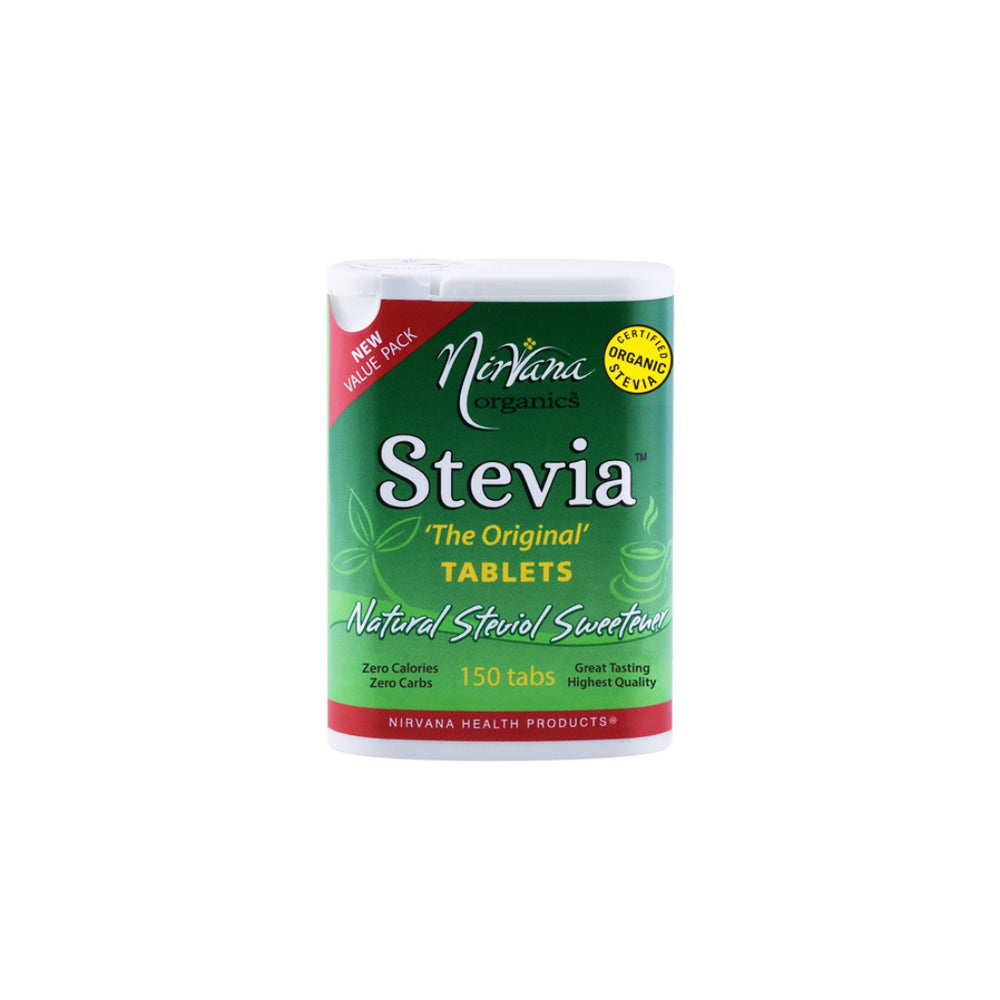 Organic Stevia Tablets Nirvana Organics 150 tabs