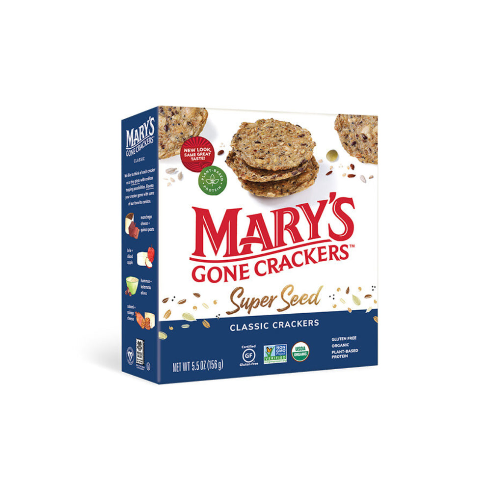 Organic Super Seed Crackers Mary's Gone Crackers 184g