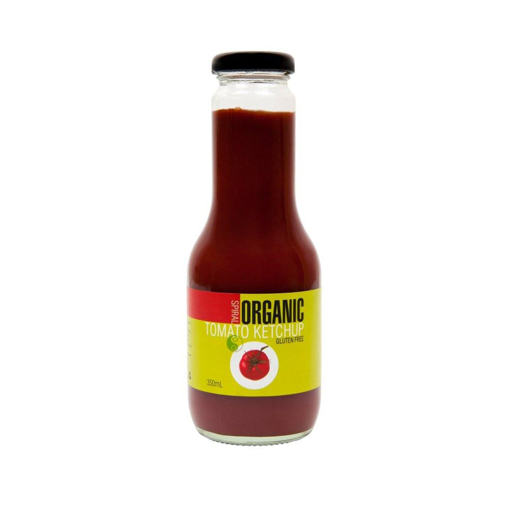 Organic Tomato Ketchup Spiral 350ml - Santos Organics