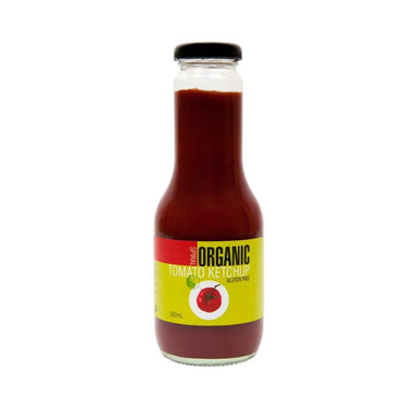 Organic Tomato Ketchup Spiral 350ml - Santos Organics