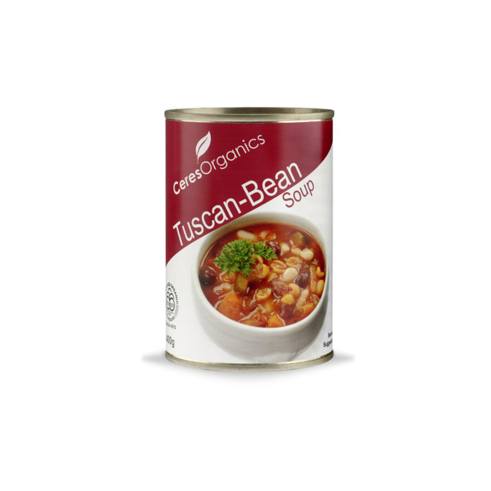 Organic Tuscan Bean Soup Ceres Organics 400g