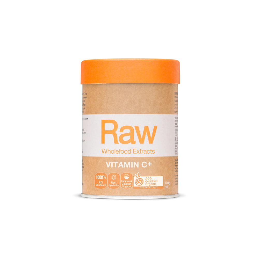 Organic Vitamin C Raw Wholefood Extracts Amazonia 120g