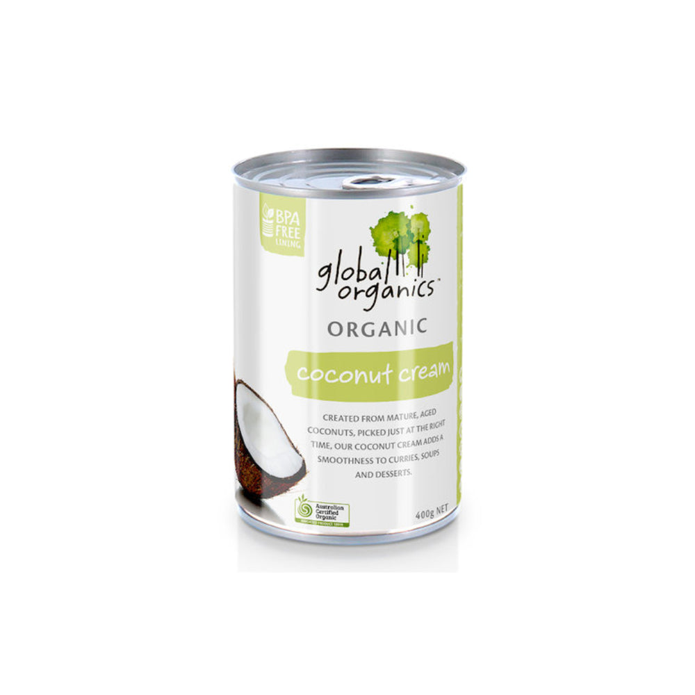 Organic Coconut Cream Global Organics 400g