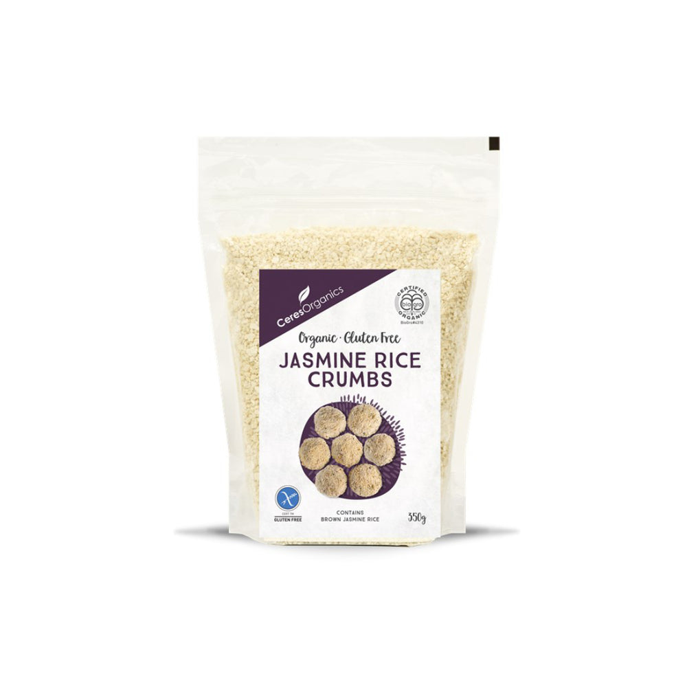Organic Jasmine Rice Crumbs Ceres Organics 350g