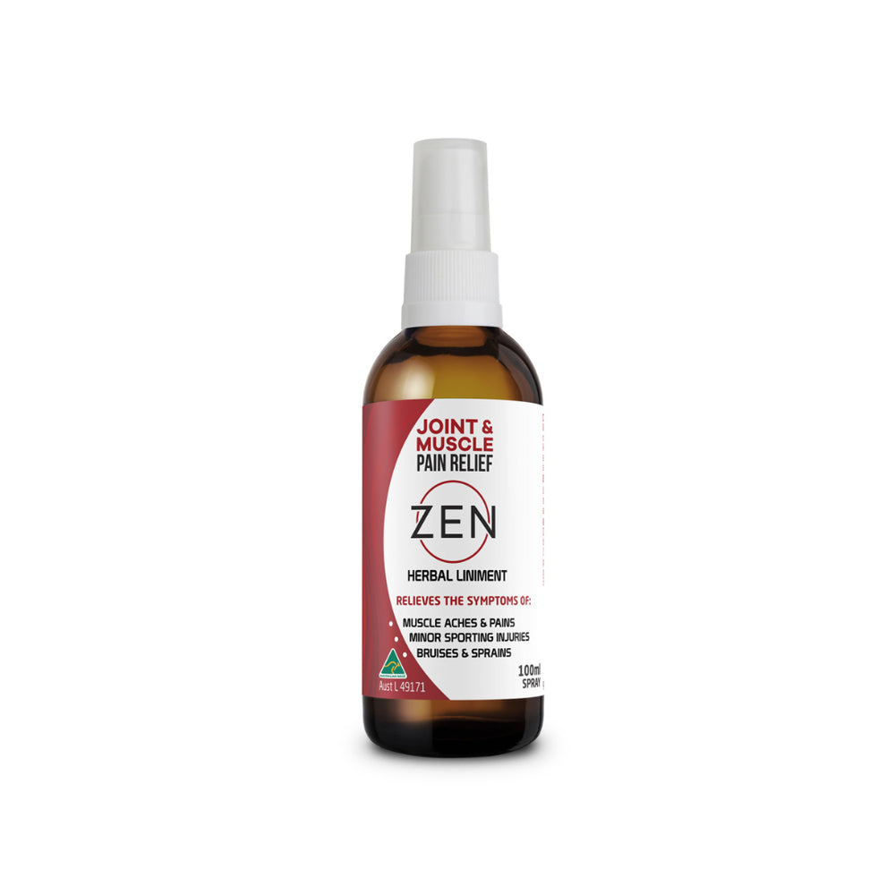 Pain Relief Zen Herbal Liniment Martin & Pleasance 100ml Spray