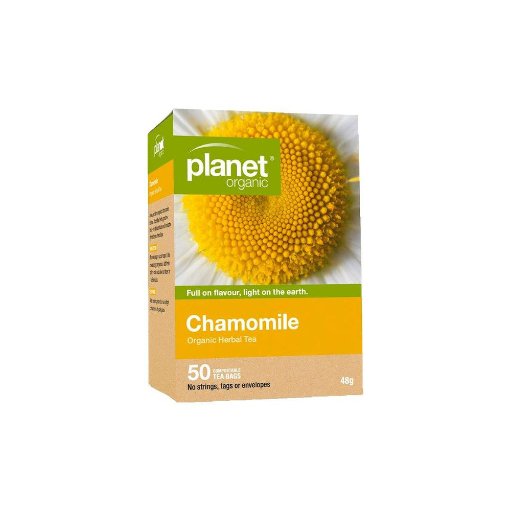 Planet Organic Chamomile Tea Bags - Santos Organics