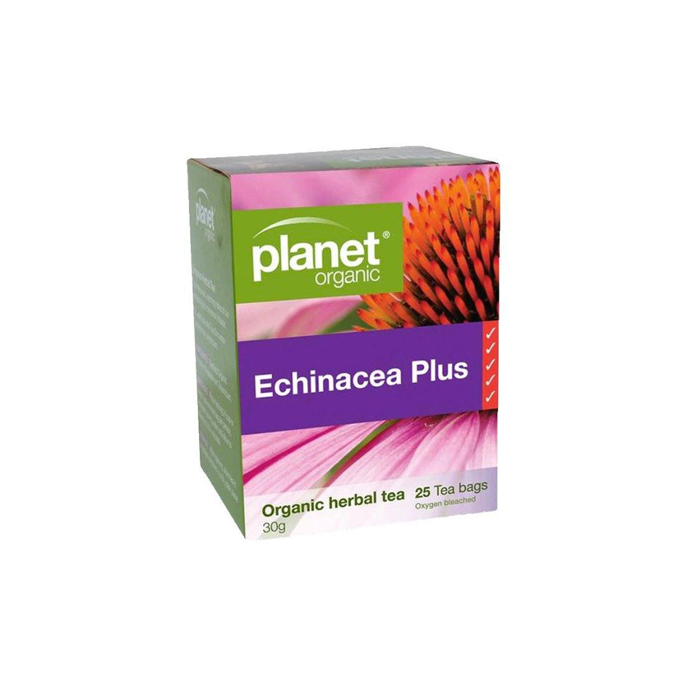 Planet Organic Echinacea Tea Bags 30g (25 bags) - Santos Organics