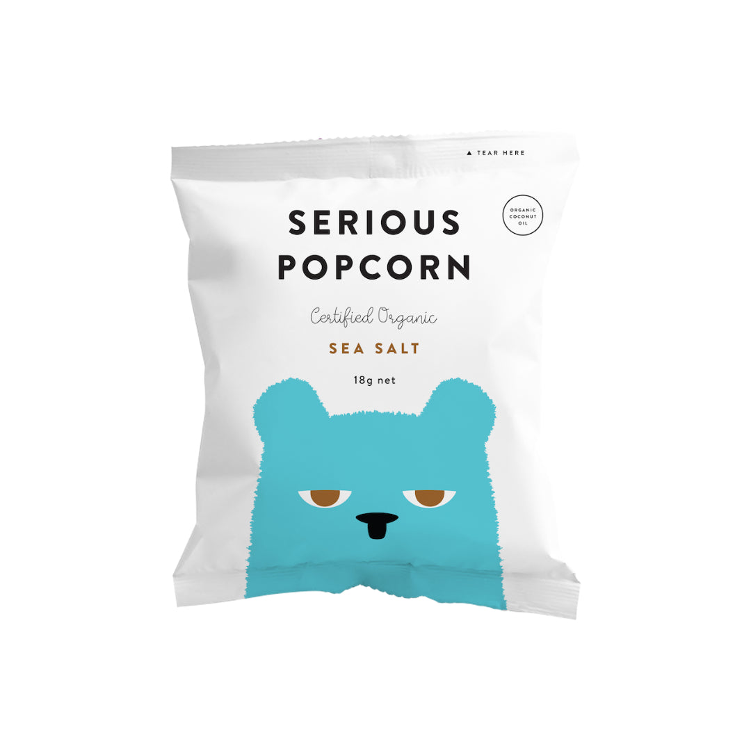 Serious Food Popcorn Sea Salt 18g