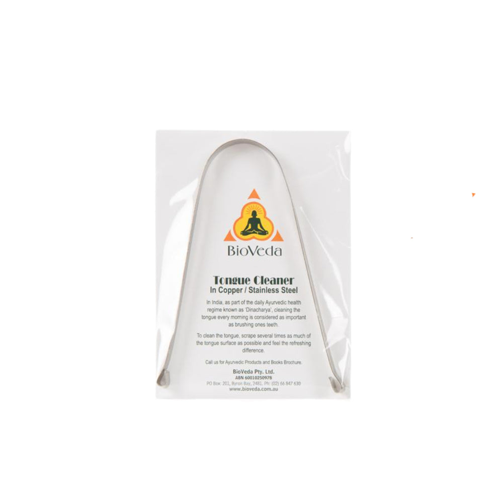 Stainless Steel Tongue Cleaner Bio Veda