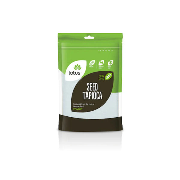 tapioca plant seeds Lotus Seed Tapioca 375g — Santos Organics