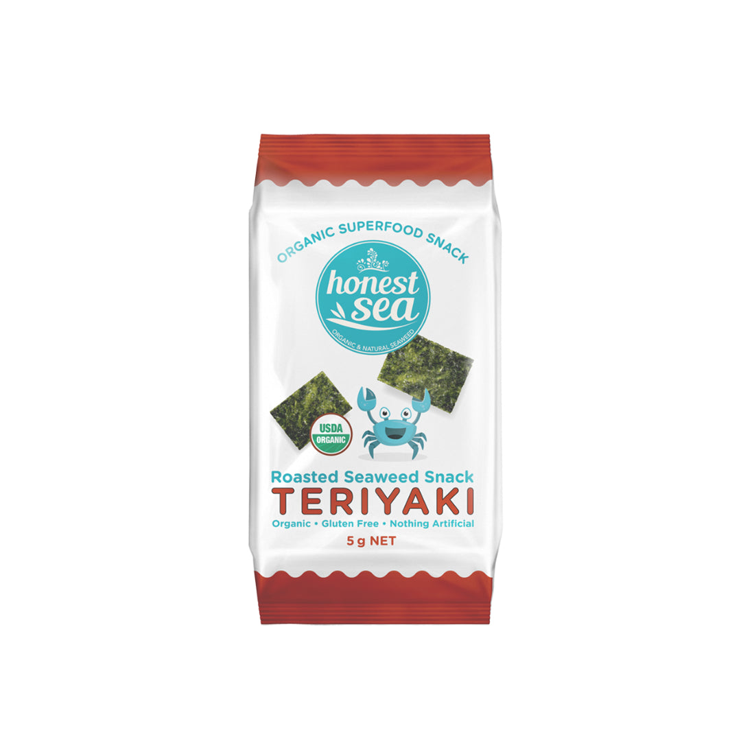 Honest Sea Seaweed Snack Teriyaki 5g