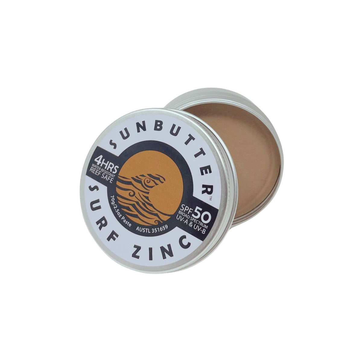 Sunbutter Zinc Natural Surf 70g
